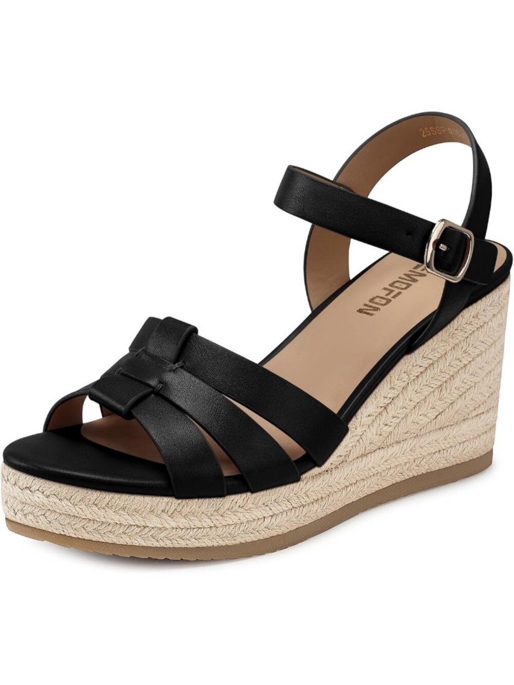 Stylish Platform Wedge Espadrilles Sandals for Women - Comfortable Open Toe
